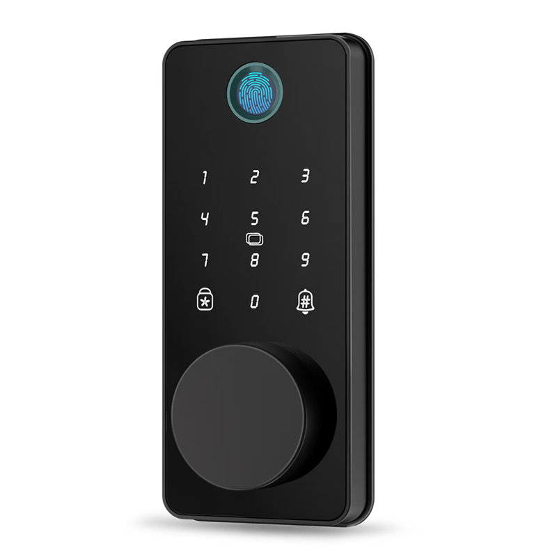 Keyless Tactile Buttons, Customized Access with App Monitoring
