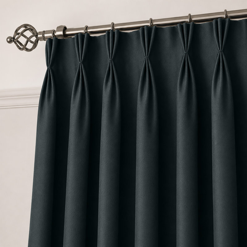 Room Darkening Curtain Panel Pair, 168cm Width X 228cm Height