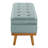 Boyu Polyester Blend Upholstered Storage Bench-2142374505