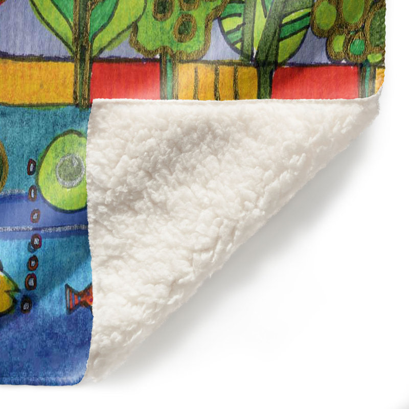  Couverture douce en sherpa, 51 po x 60 po
