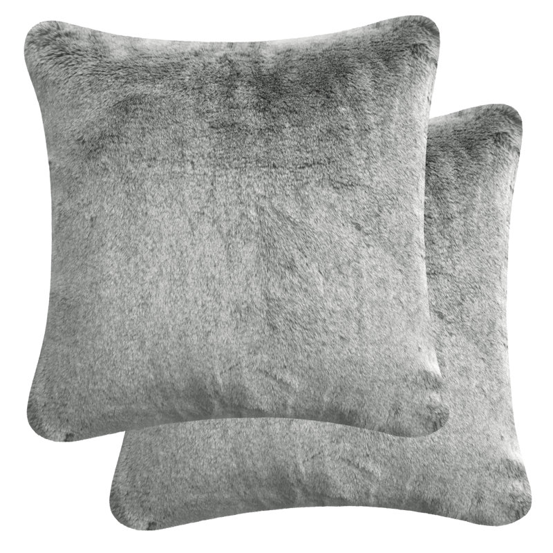 Cotton Reversible Throw Pillow