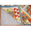 Tapis géométrique réversible en laine 6 x 8