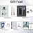 8 X 6 Ft Outdoor Metal Storage With Lockable Door (coffee). Spacious Interior. Waterproof. Suitable For Garden, Lawn And Patio Equipment 8ft 6ft Shed Construction. -. Foundation Stability.-117994357