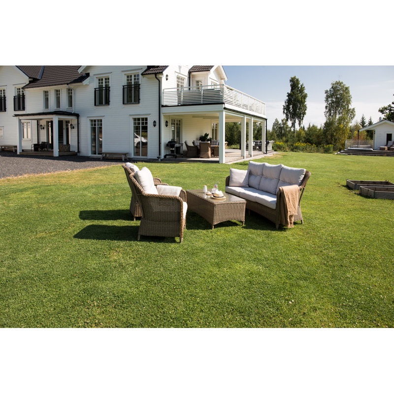 Adhelin 5 Seater Rattan Sofa Set