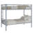 Twin Over Twin Metal Bunk Bed For Kids Boys Girls,Metal Structure Bedframe With Ladders & Guardrail,Convertible 2 Beds,No Spring Box Required-778414730