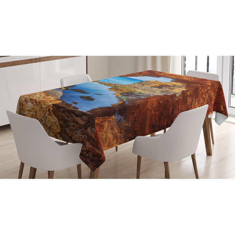 Nappe Cavern Rocks par Pacific Waters, 84 po x 60 po