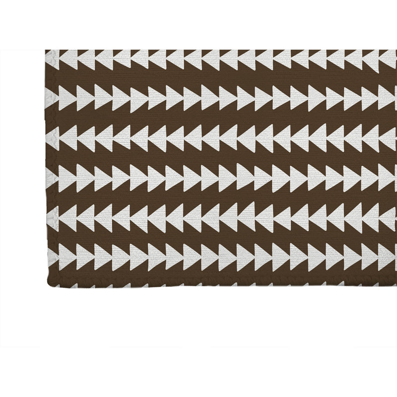 Paillasson Tribal, Brun moka, L 24 po x L 36 po
