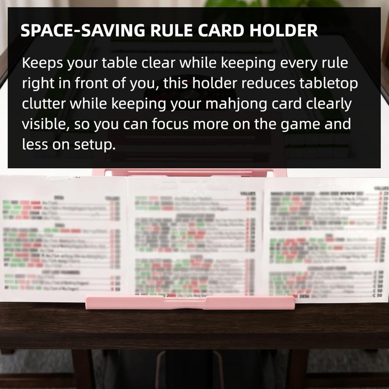 Foldable Pad Sliding Style Mahjong Stand