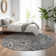 Premium Machine Washable Cerrito Gray Rug