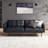 Reiana Twin 76.8'' Faux Leather Convertible Sofa-1793561578