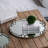 D16.1X2" Valentina Silver Round Mirror Tray
