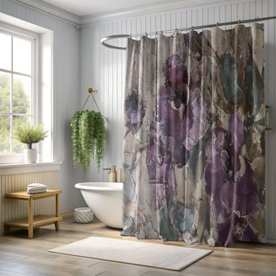 Rideau de douche Floral
