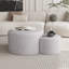 Table basse rembourrée en mousse pour salle de bain