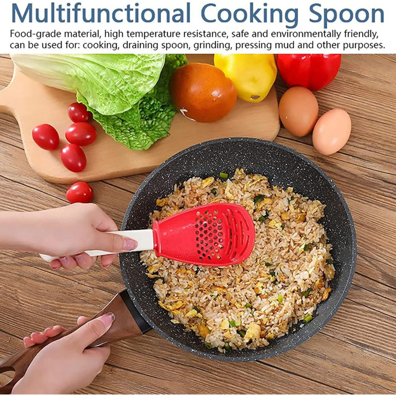 Cuillère de cuisine multifonctionnelle 6-en-1