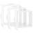 Dawnview 3 Piece Square Floating Shelf-166543445