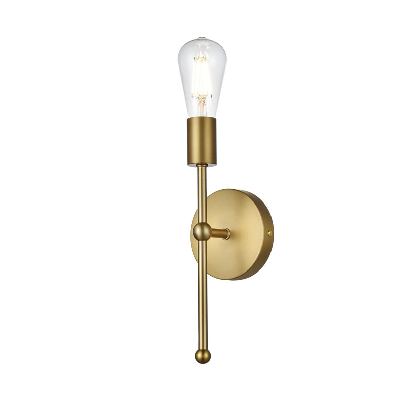 Keeley Wall Sconces, Satin Gold