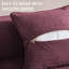 Folding Sofa Bed 160cm King Size, Convertible Modular Sofa, Corduroy Boneless Couch with Metal Frame-398615180