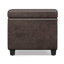 Banc de rangement avec repose-pieds avec rangement caché Avalon-212848448