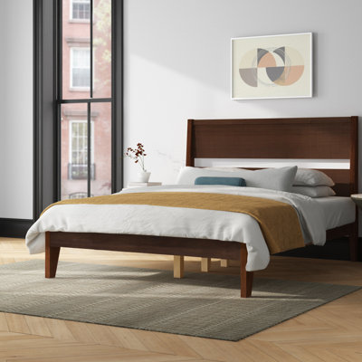 Brummitt Solid Wood Slat Bed