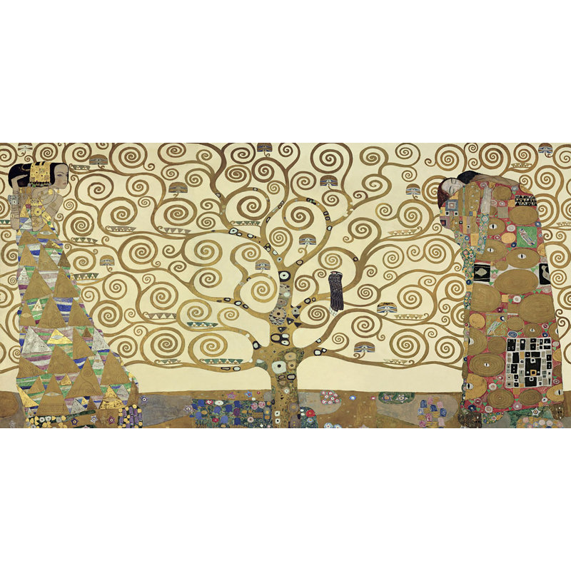 The Tree Of Life by Gustav Klimt - Wrapped Canvas Print, 60cm H x 120cm W x 4cm D