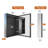 LED Bathroom Medicine Mirror Cabinet, Defog, Dimmable, 3-Color Mode, Outlets & USBs-1428562752-1468927076