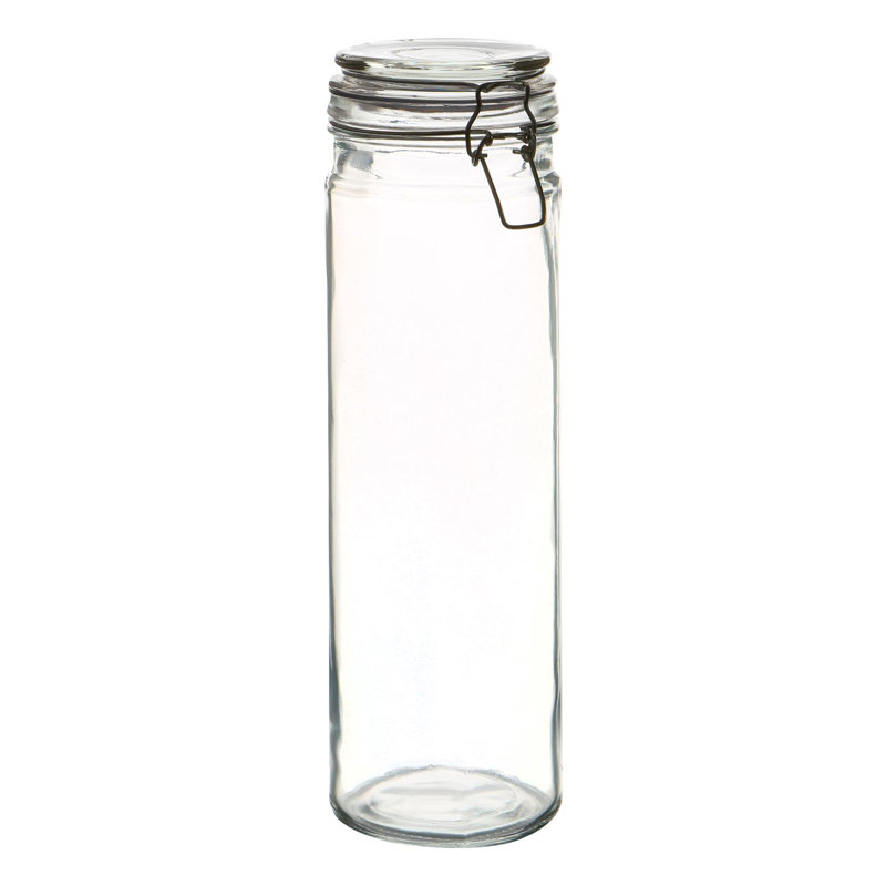 Argon Tableware - Glass Spaghetti Jars, Clear