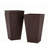 3 Tall Planters (Brown)