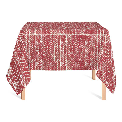 Friedlaender Chevron Square Tablecloth