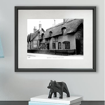 Repton, Church End C1955 - Single Picture Frame Print