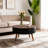 round coffee table with storage function-1343670184