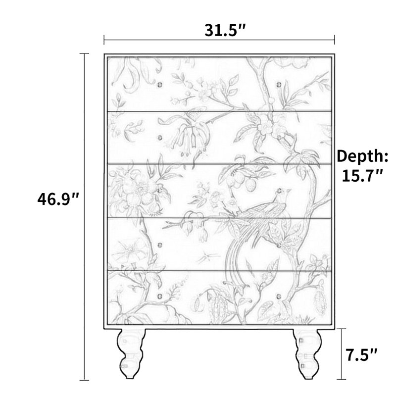 Creative French multi-functional decorative locker