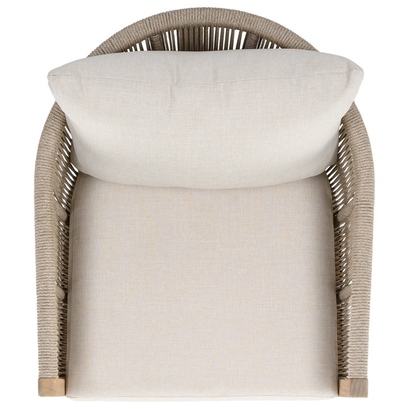 Niko Swivel Lounge Chair, Taupe