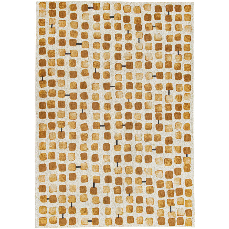 Geometric Recycled P.E.T Area Rug, Rectangle 140 x 200cm