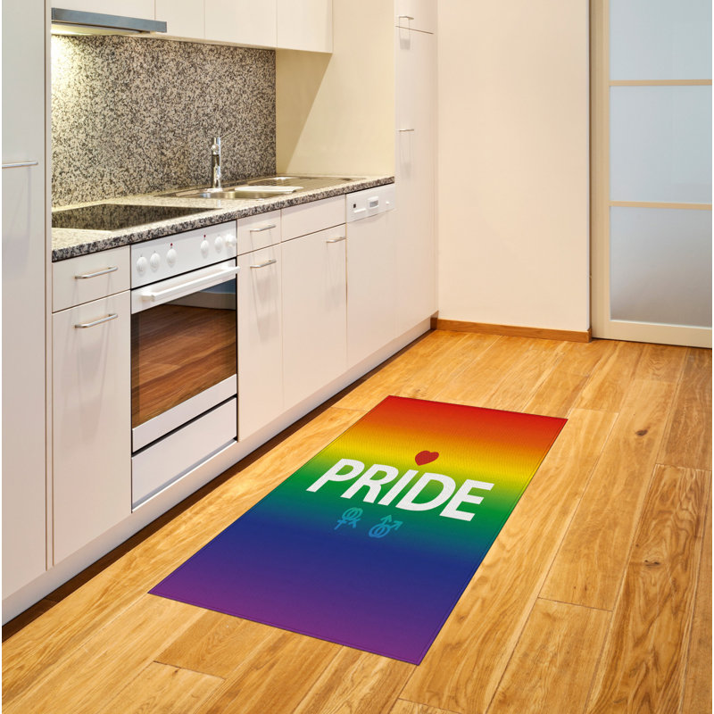 Pride High Density Long Fiber Poly Threads Decorative Area Rug Carpet, Rectangle 2'7" x 5'