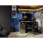 Colfin Gaming desk with attachment, practical niches and doors