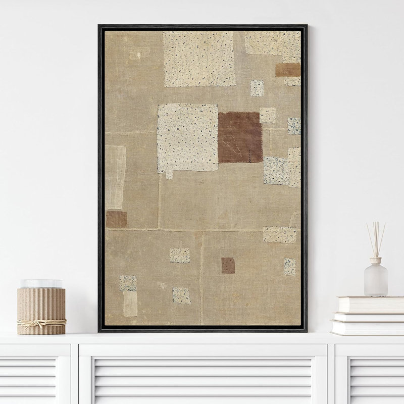 " Dark Abstract Gradient Illustrations ", 24" H x 16" W, Black