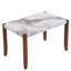 Table de salle à manger moderne 46,5 po