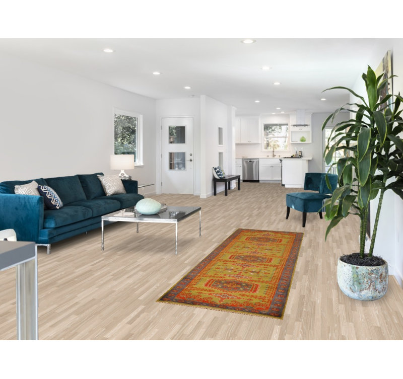 Tapis vert en laine vert Viss