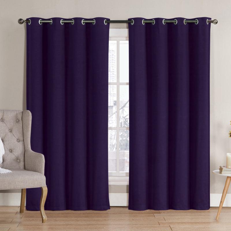 Rideau occultant Neil, Mauve, L 52 po x L 90 po