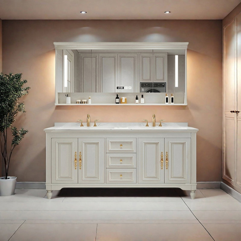 Armoire de salle de bain américaine, 71"