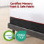 Matelas moyen en mousse viscoélastique 10 "dans une boîte-1647805169