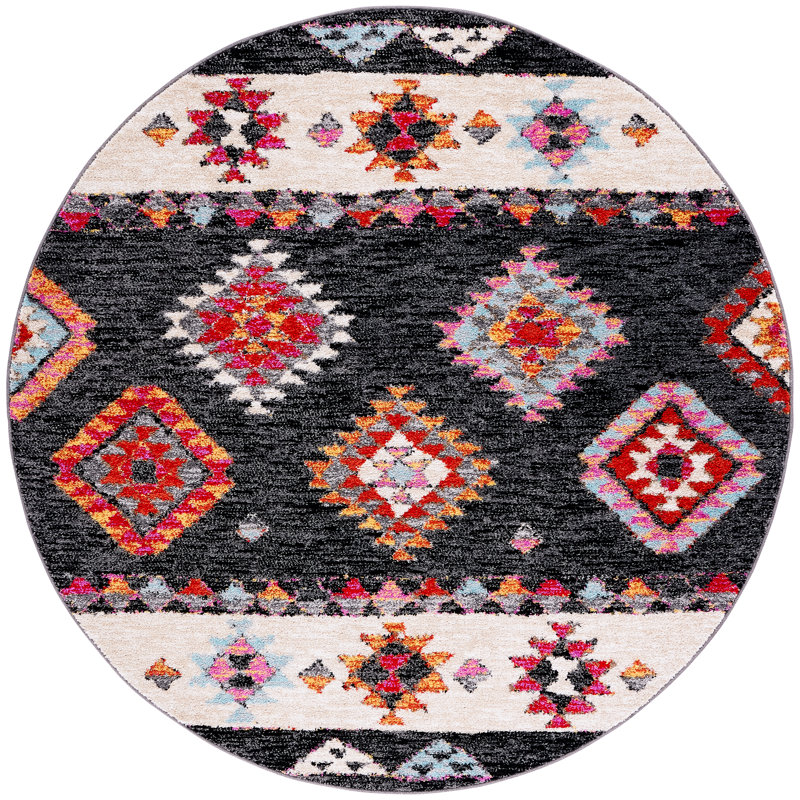 Shyann Performance Southwestern Rug, Round 6'