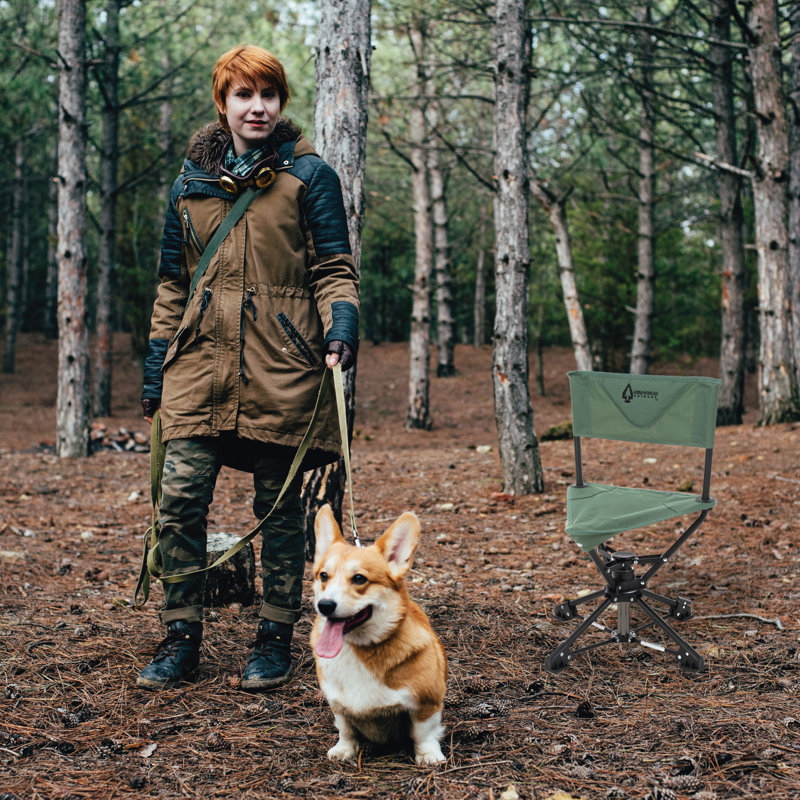 Folding Camping Chair, Green