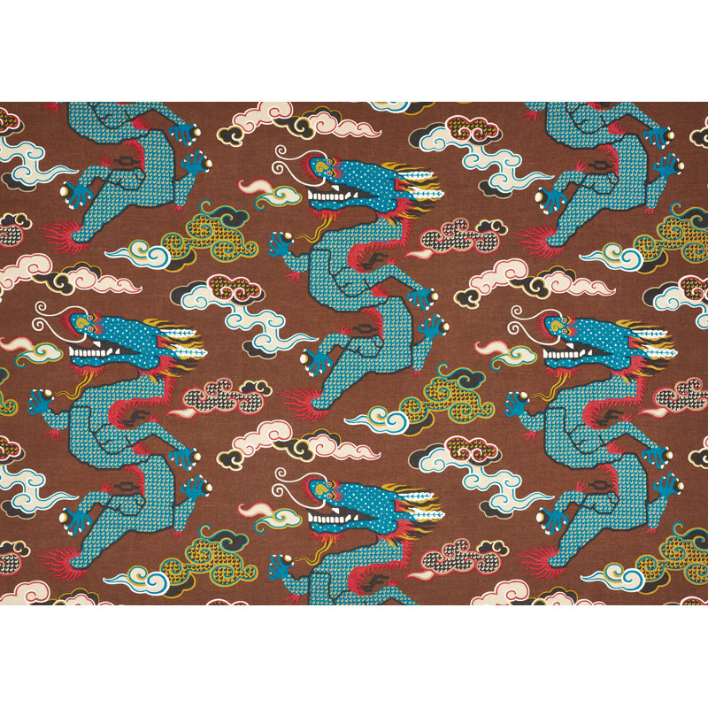 Tissu Schumacher x Johnson Hartig, Brun