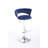 Swivel Bar Stools (2) - Blue Velvet, Metal Base With Reinforced Stability For A Secure Seat Velvet And Height Adjustment Capabilities-117950922