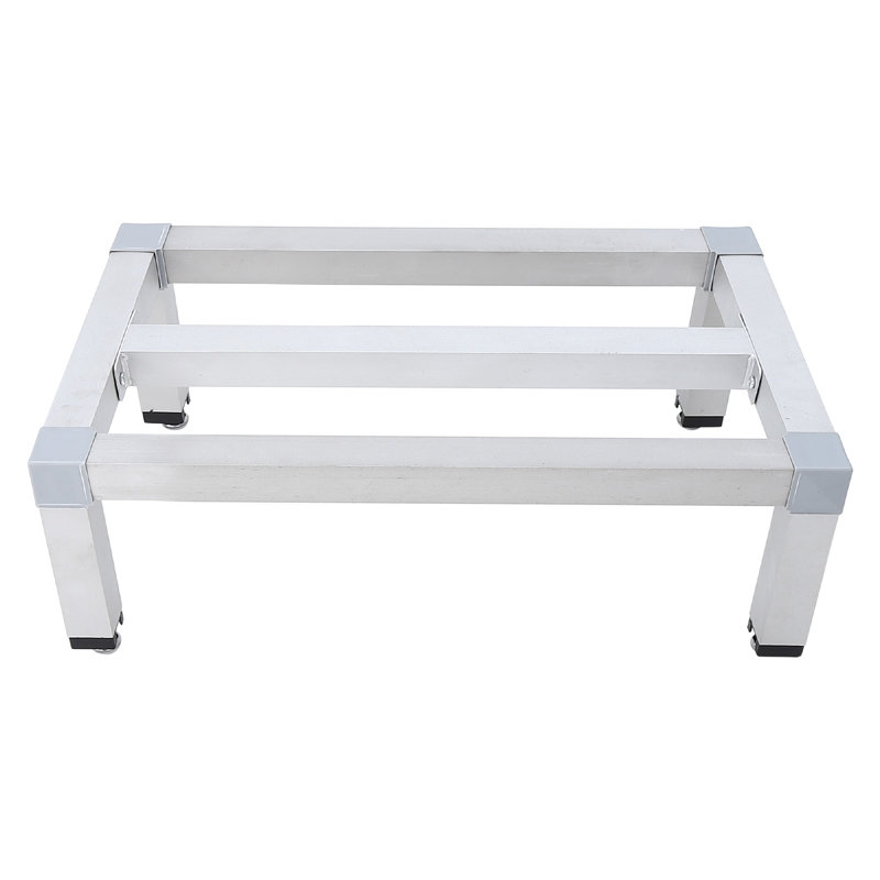 Support à fardier en aluminium, capacité de 1000 lb, tablette de rangement robuste, H 12 po x l 36 po x P 20 po