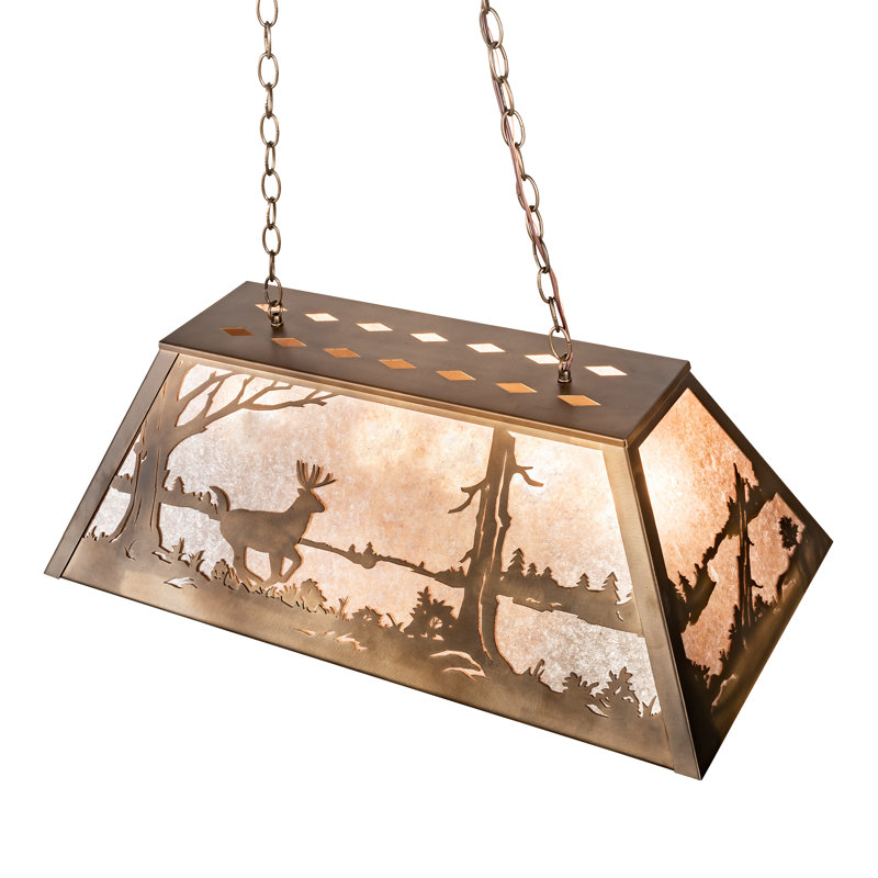 Rustic Lodge 6 - Light Pendant, Antique Copper