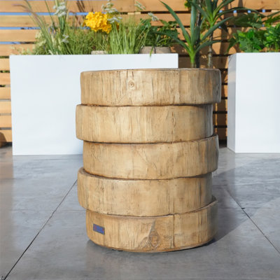 Table basse d'appoint imitation bois
