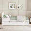 Cadre de lit avec lit gigogne simple