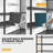 Heavy-Duty Height Adjustable Shelving Unit With Wheels, Leveling Feet-1399171565-1399238673